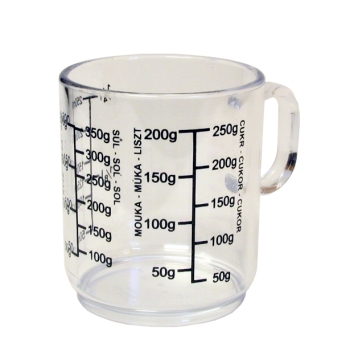 Odměrka, hrníček s potiskem UH 250 ml.